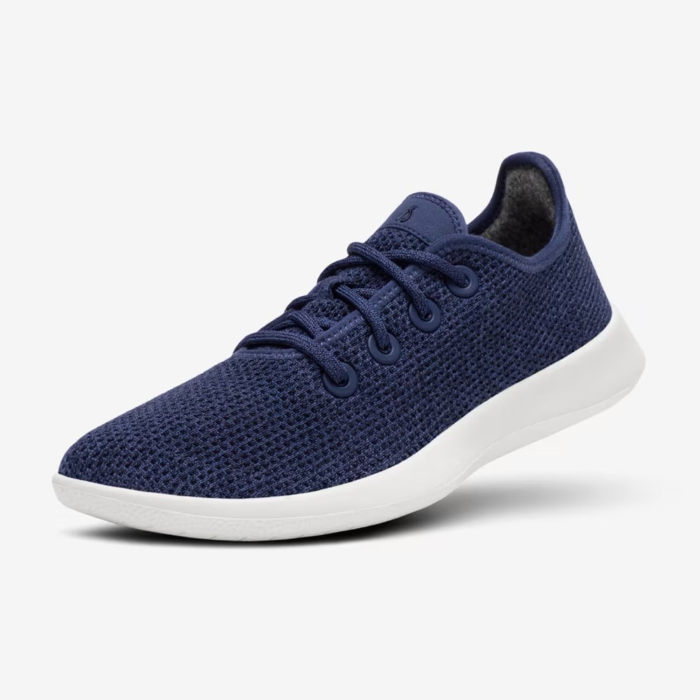 Men’s All Birds Tree Runners Navy Blue Size 12